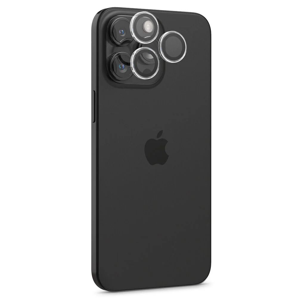 Spigen Apple iPhone 17 Pro Max EZ Fit GLAS.tR Optik Pro 2PCS Camera Lens Protector - Clear