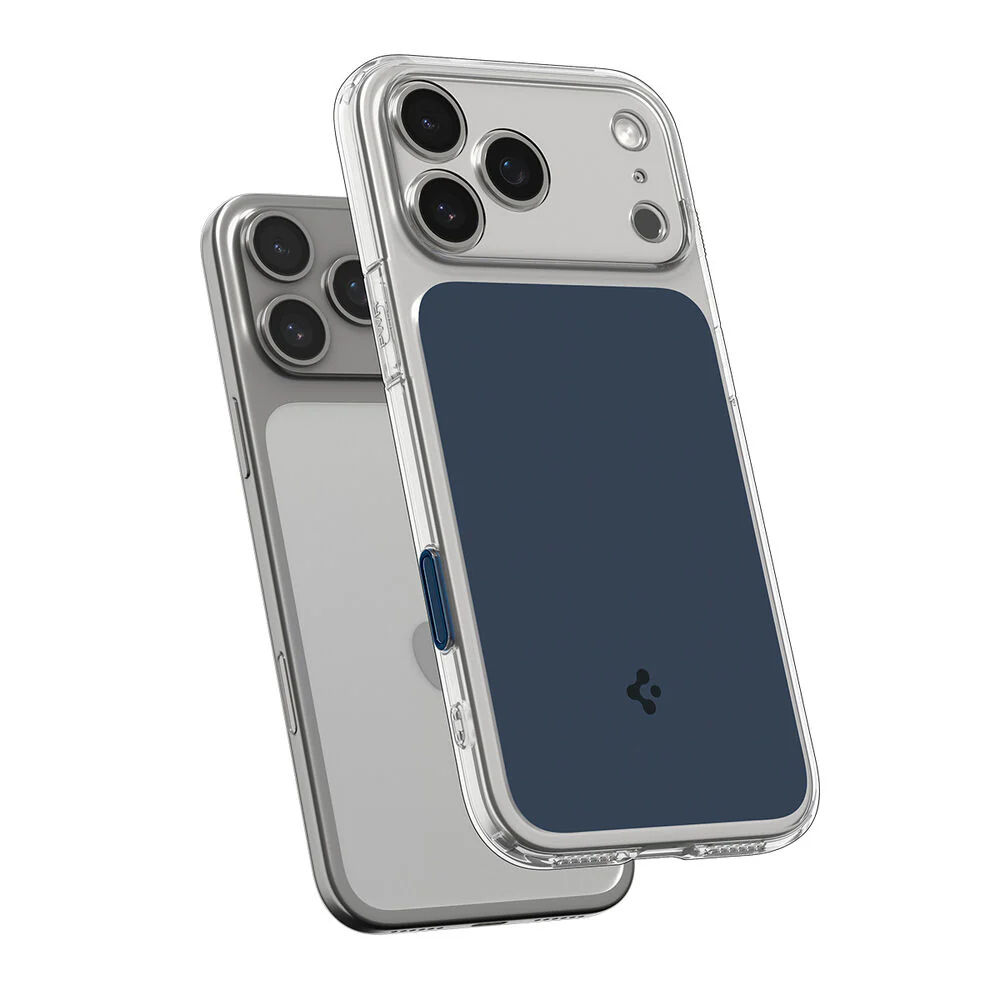 Spigen Apple iPhone 17 Pro Max Ultra Hybrid T Camera Control Button Cover (MagFit) Case - Blue - Image 3