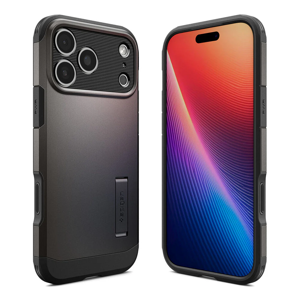 Spigen Apple iPhone 17 Pro Tough Armor T Camera Control Button Cover (MagFit) Case - Gunmetal - Image 5