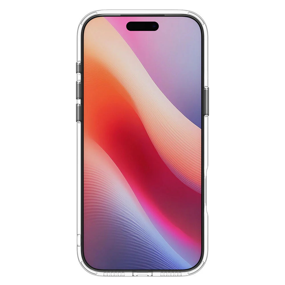 Spigen Apple iPhone 17 Pro Ultra Hybrid S (MagFit) Case - Clear Case / White Ring - Image 2