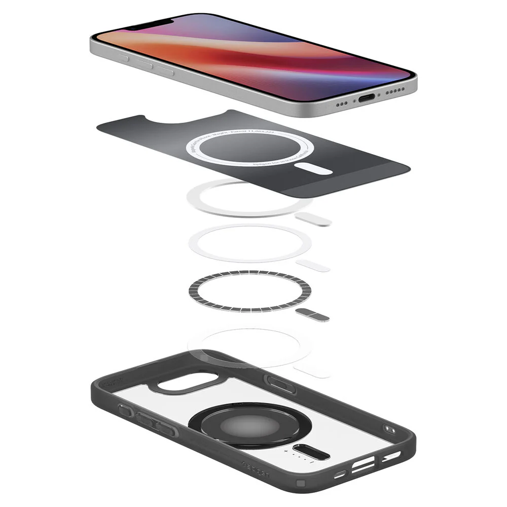 Spigen Apple iPhone 17e / 16e Ultra Hybrid (MagFit) Case - Classic Black - Image 6
