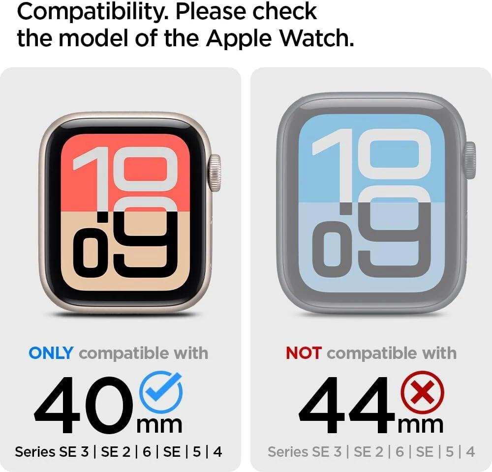Spigen Apple Watch 40mm Ultra Hybrid Case (Clear) - Image 4