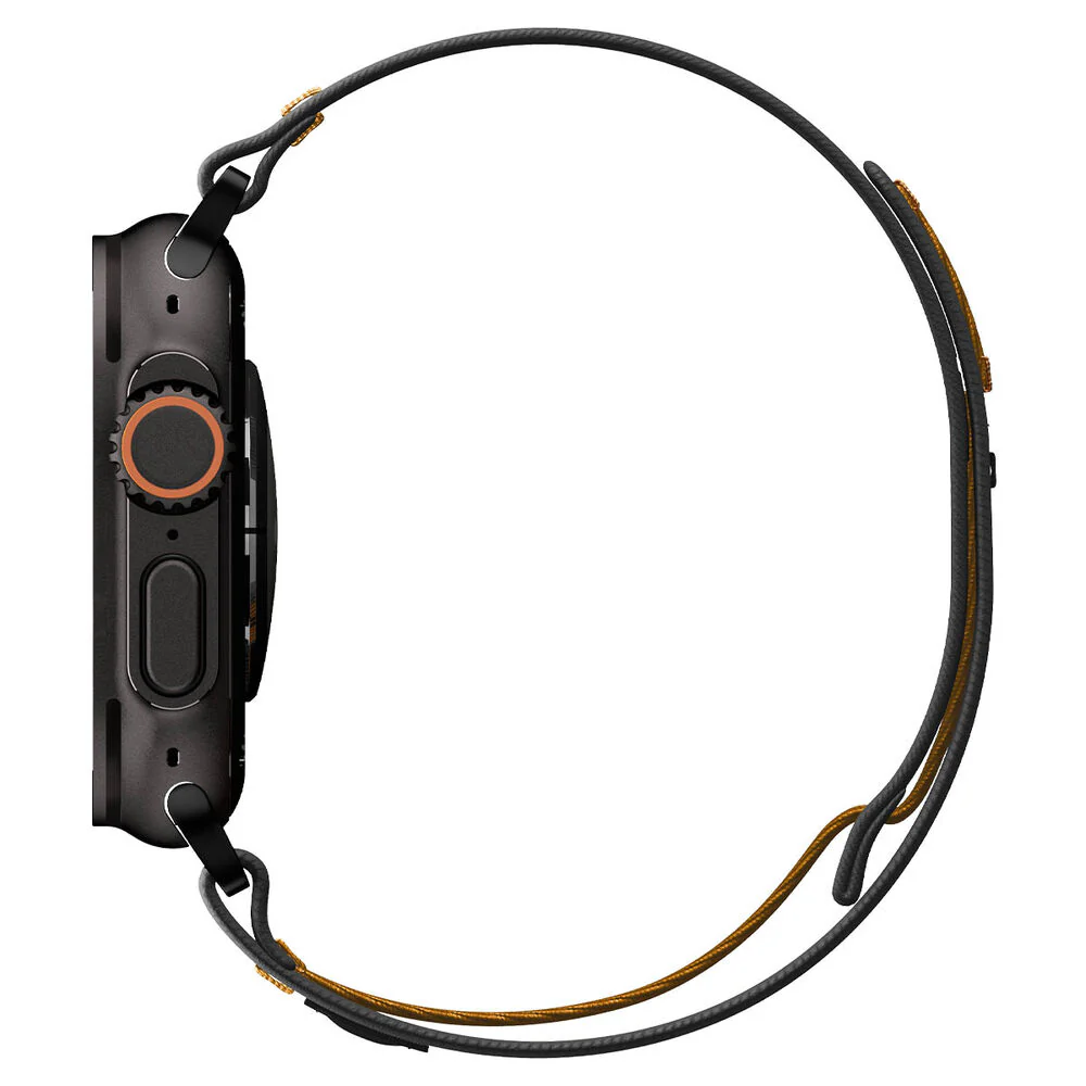 Spigen Apple Watch 42-49mm Athlex Air 2 Wristband (Active Black Orange) - Image 5