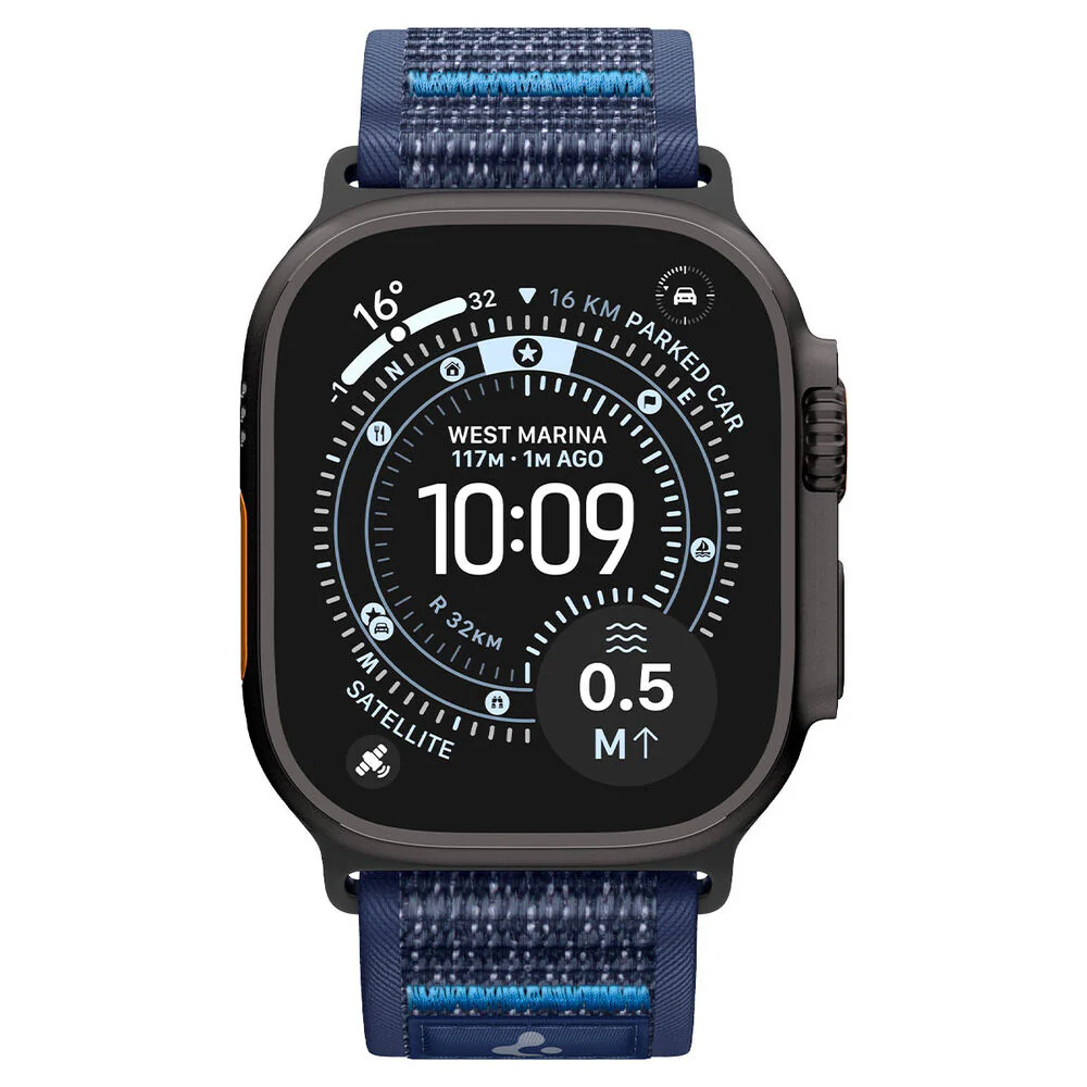 Spigen Apple Watch 42-49mm Athlex Air 2 Wristband (Active Navy Blue) - Image 3