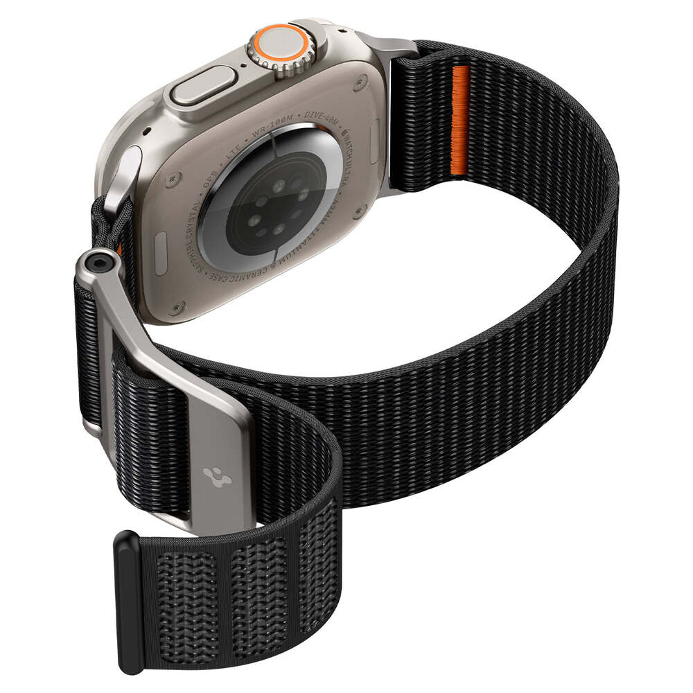 Spigen Apple Watch 42-49mm DuraPro Flex Ultra Wristband (Black) - Image 4