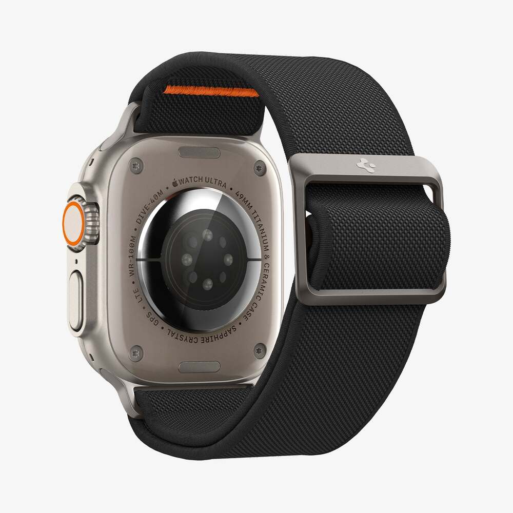 Spigen Apple Watch 42-49mm Lite Fit Ultra Wristband (Black) - Image 5