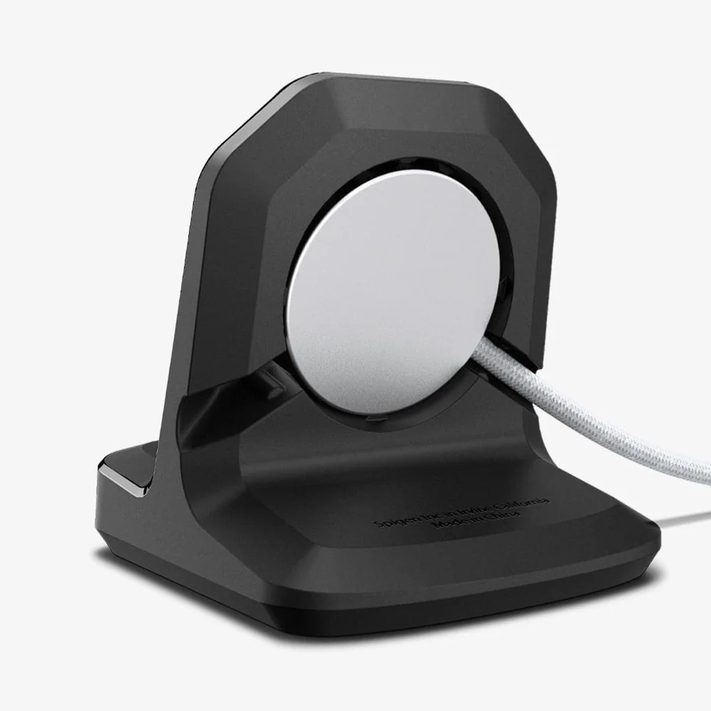 Spigen Apple Watch 42-49mm Rugged Armor Stand Stand and Mount (Black) - Image 6