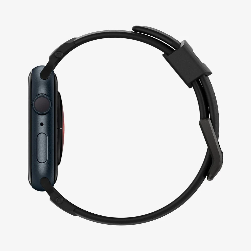 Spigen Apple Watch 42mm 41mm 40mm 38mm Rugged Band Wristband (Black) - Image 5