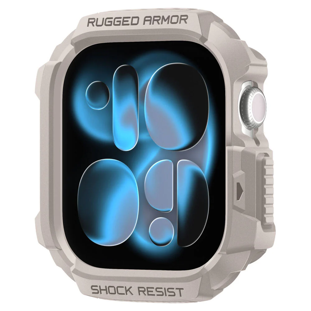 Spigen Apple Watch 42mm Rugged Armor 2 Case (Dune Beige)