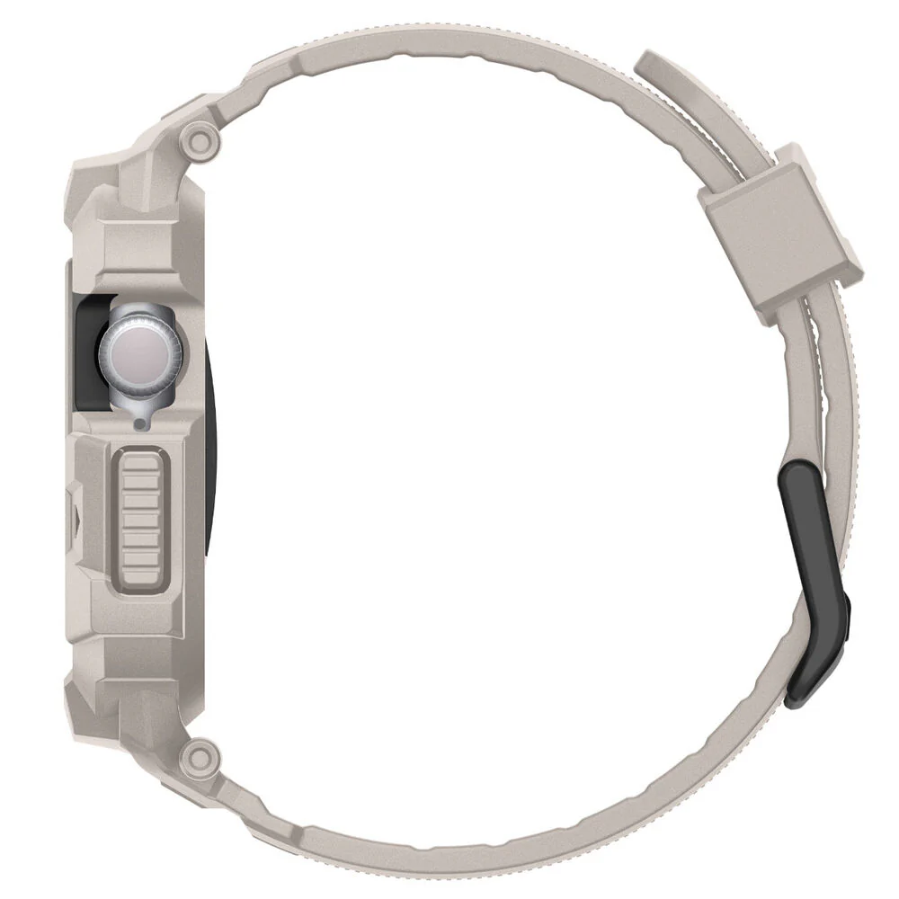 Spigen Apple Watch 42mm Rugged Armor Pro 2 Wristband (Dune Beige) - Image 5