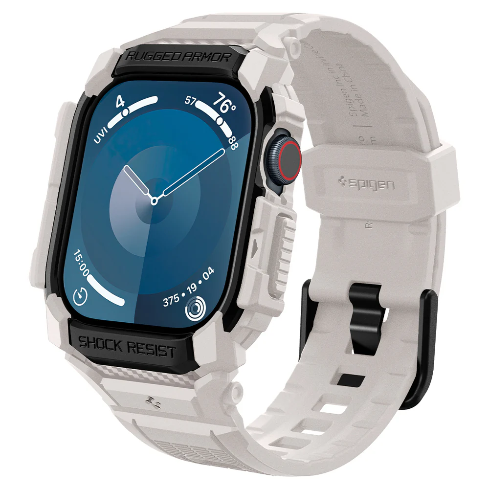 Spigen Apple Watch 42mm Rugged Armor Pro Case (Dune Beige)