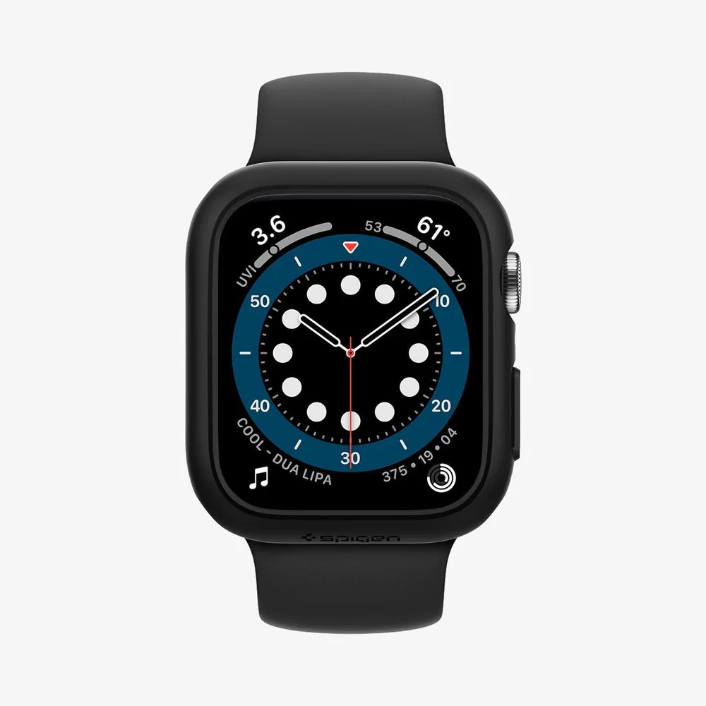 Spigen Apple Watch 44mm Thin Fit Case (Black) - Image 3