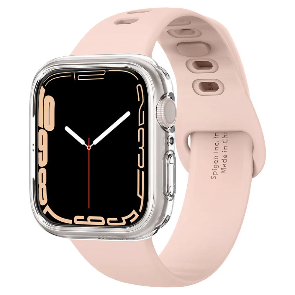 Spigen Apple Watch 45mm 44mm Liquid Crystal Case (Clear) - Image 5