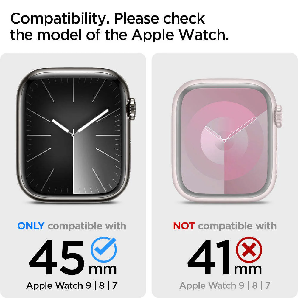 Spigen Apple Watch 45mm Liquid Air Pro Case (Moss Green) - Image 2