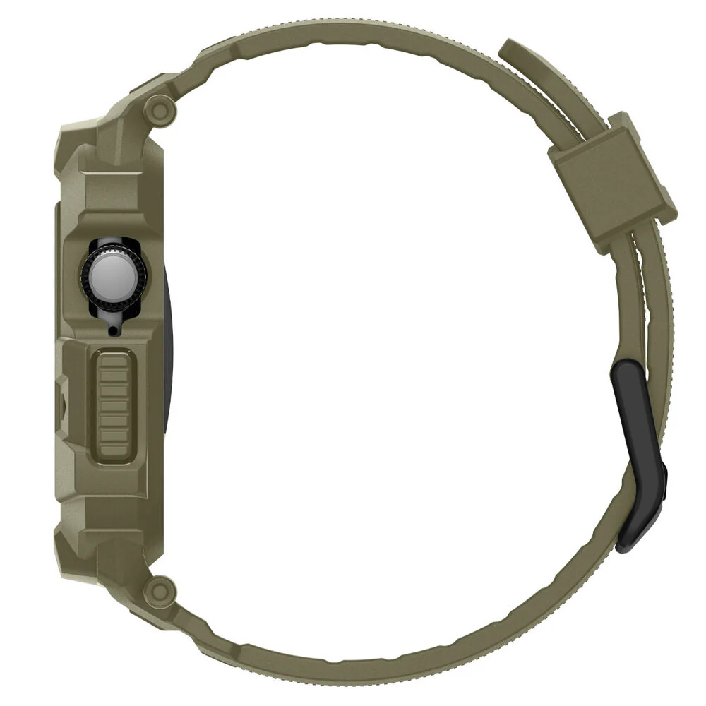 Spigen Apple Watch 46mm Rugged Armor Pro 2 Wristband (Vintage Khaki) - Image 5