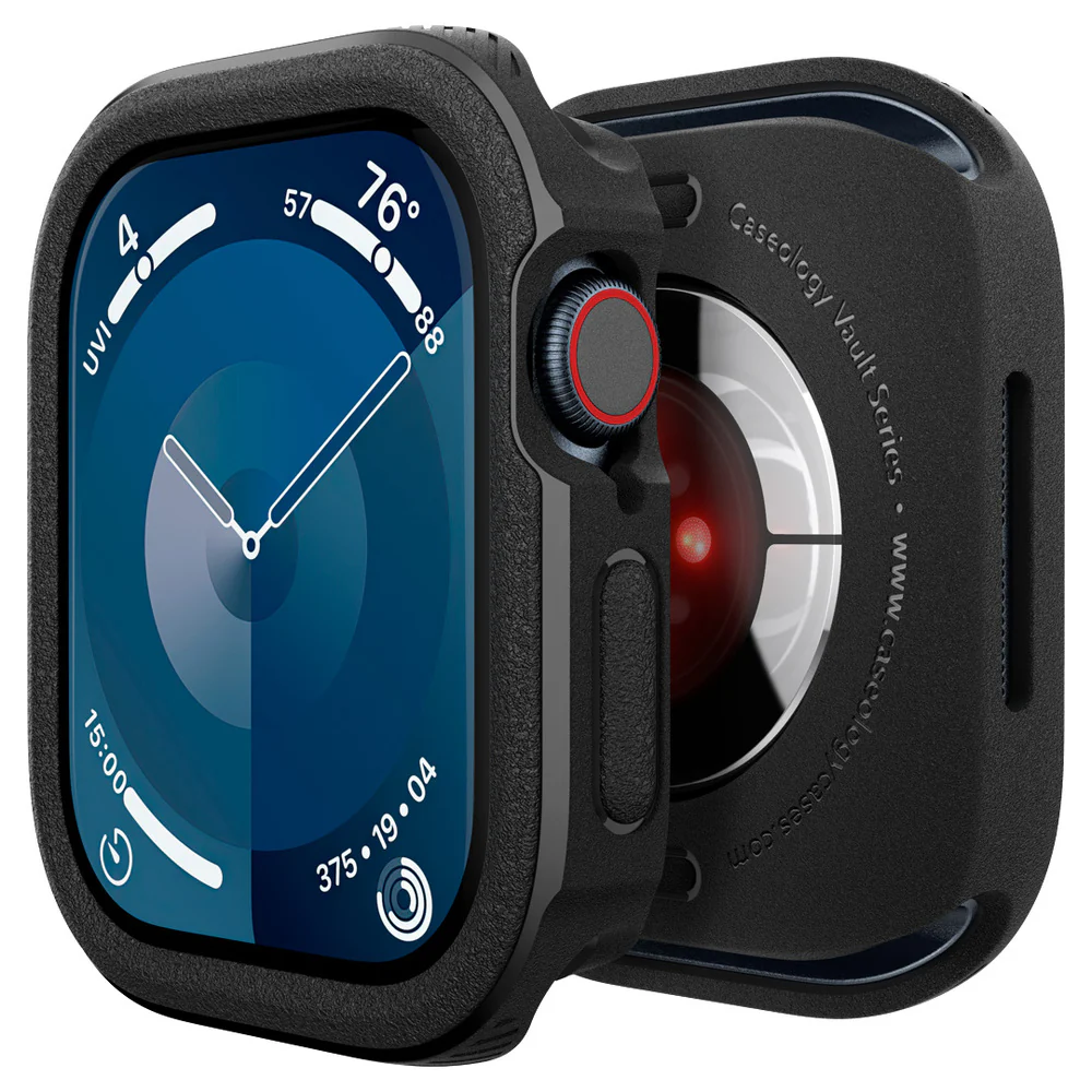 Spigen Apple Watch 46mm Vault Case (Black) - Image 2