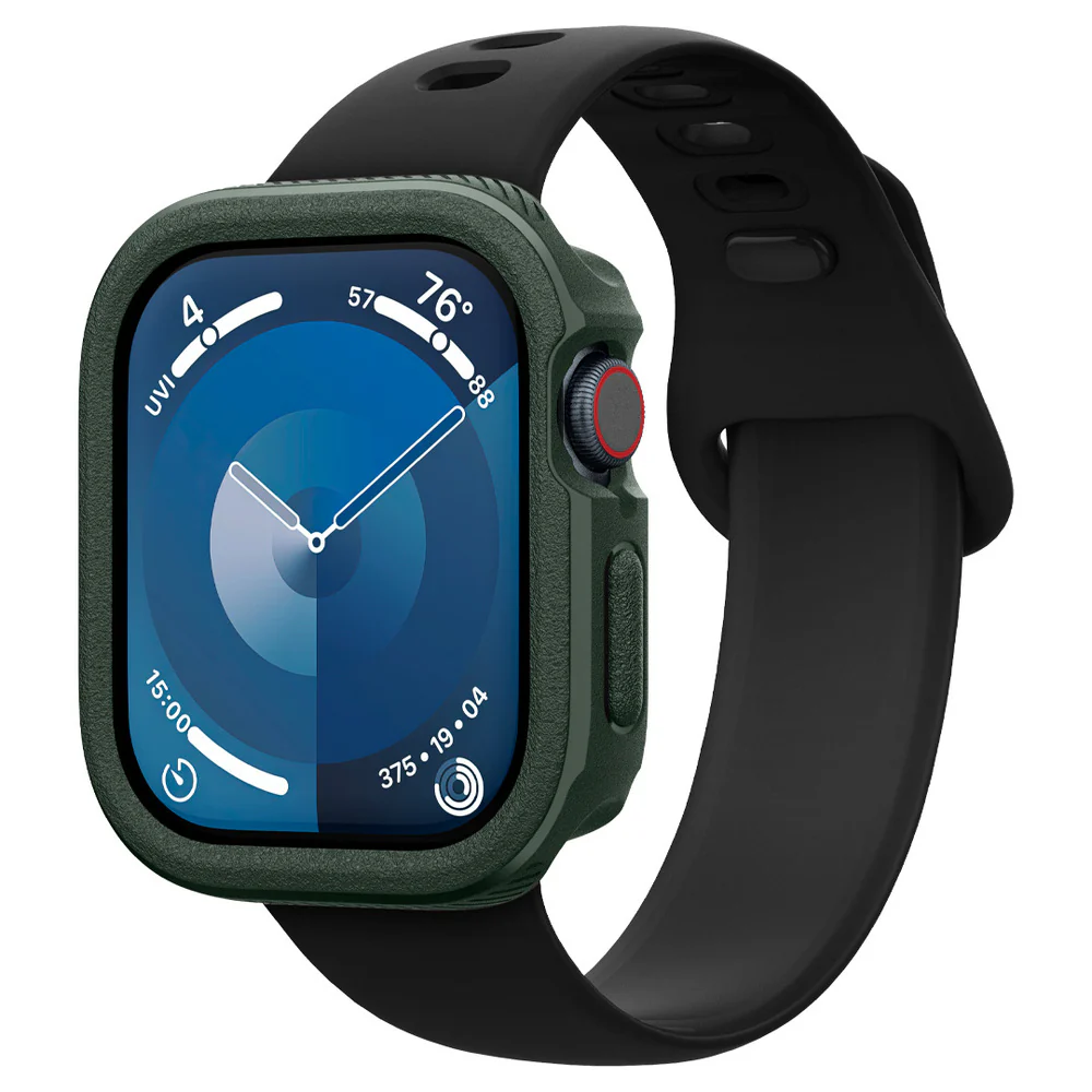 Spigen Apple Watch 46mm Vault Case (Midnight Green) - Image 5