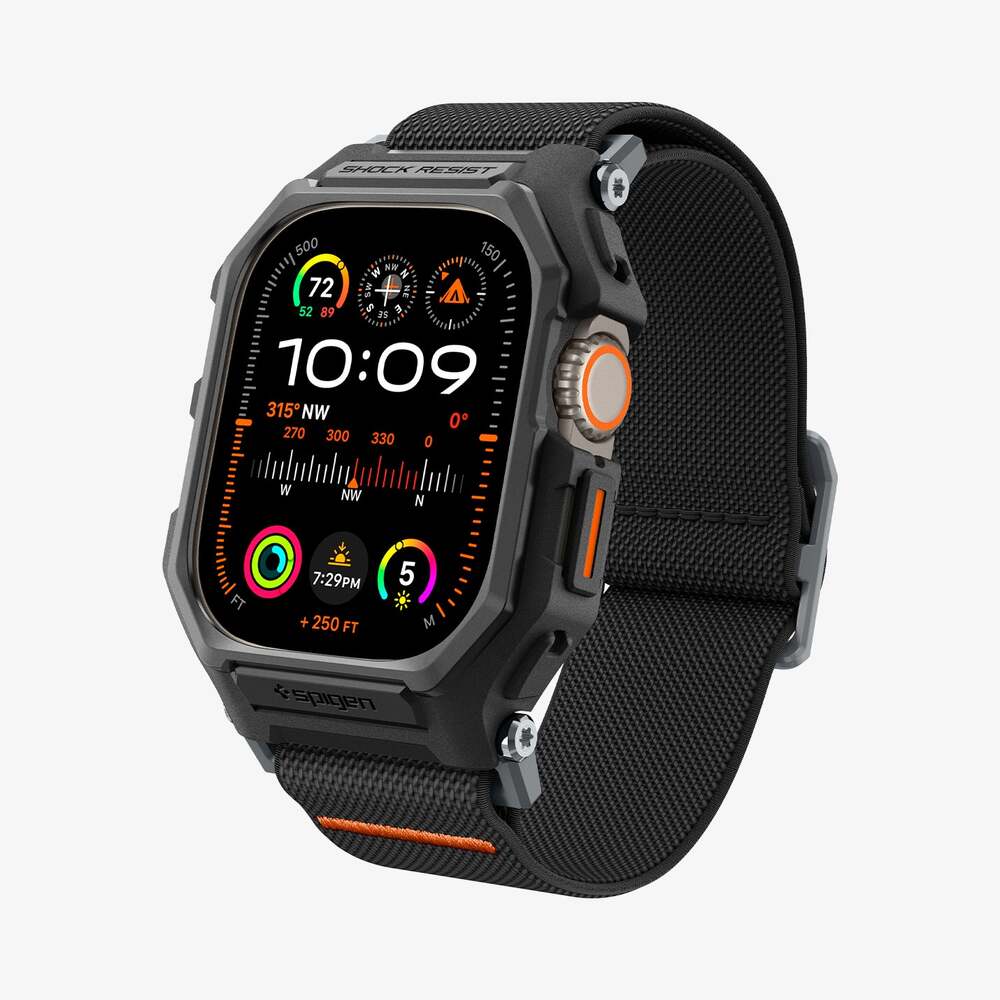 Spigen Apple Watch 49mm Lite Fit Pro Case (Black) - Image 3