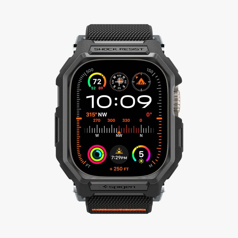 Spigen Apple Watch 49mm Lite Fit Pro Case (Black) - Image 4