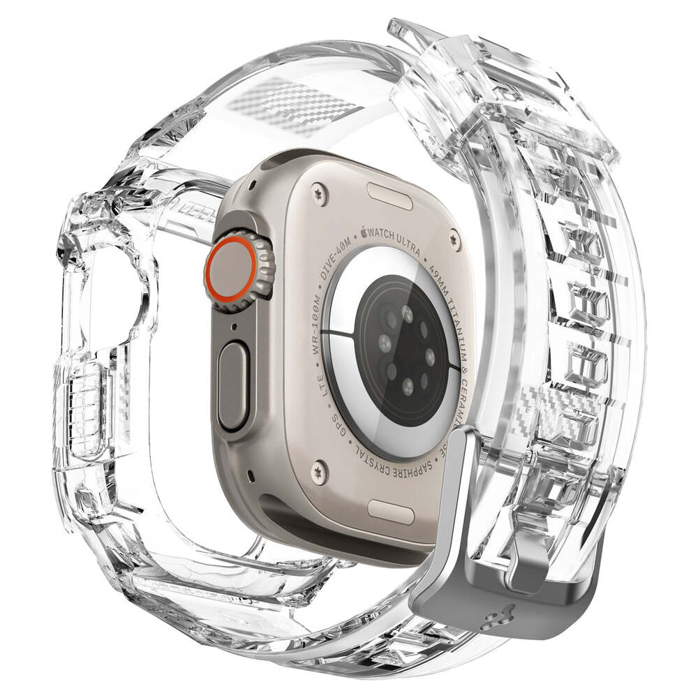 Spigen Apple Watch 49mm Rugged Armor Pro Case (Clear) - Image 5
