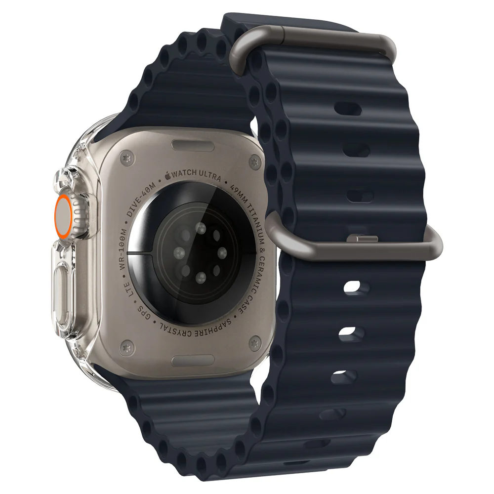 Spigen Apple Watch 49mm Thin Fit Case (Clear) - Image 5