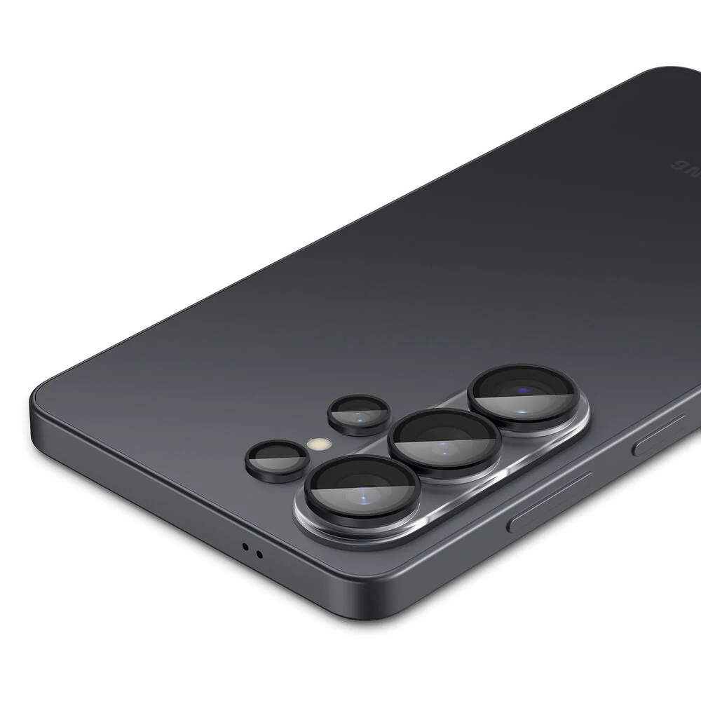 Spigen Galaxy S26 Ultra GLAS.tR EZ Fit Optik Pro 2PCS Lens Protector (Black) - Image 6