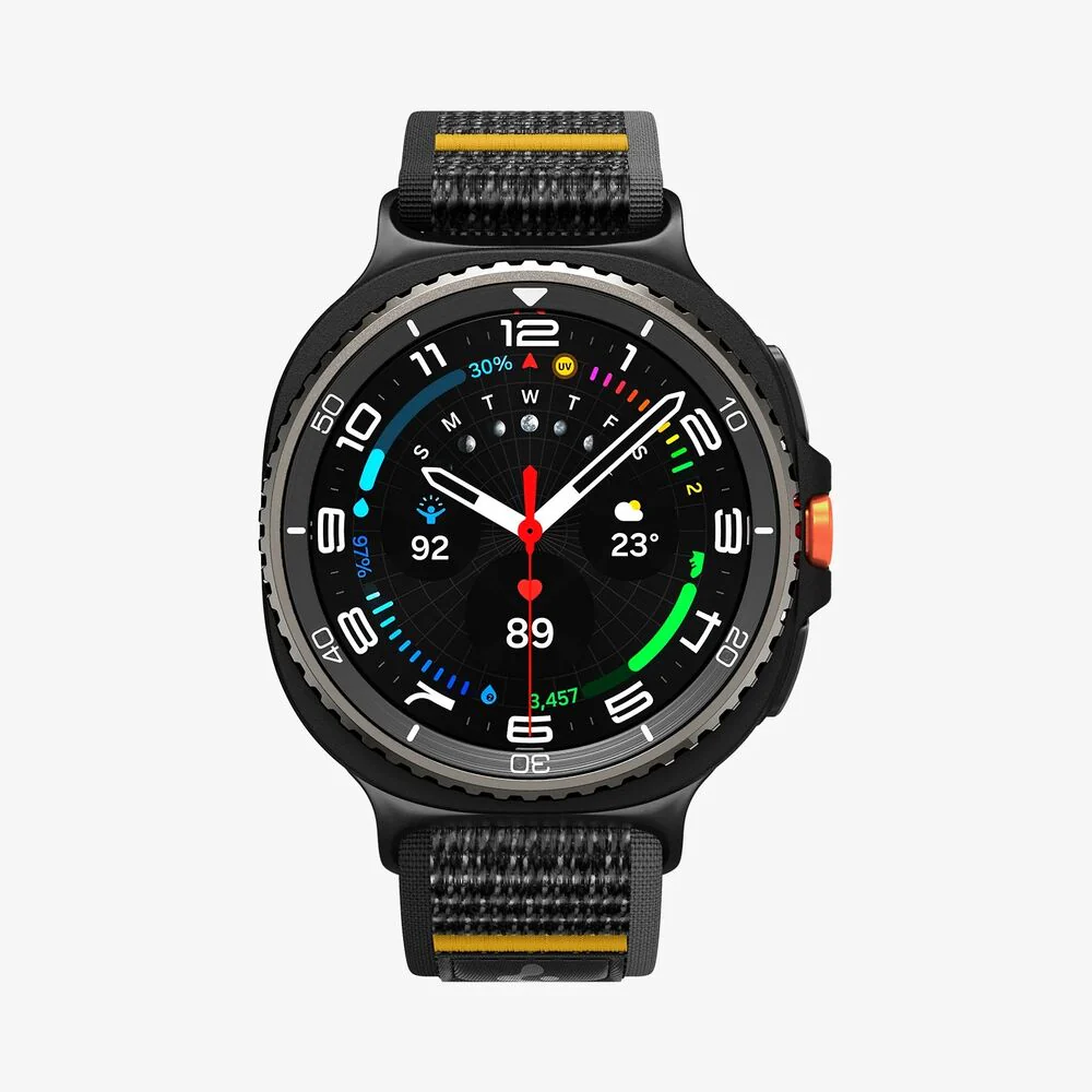 Spigen Galaxy Watch 40mm 44mm 46mm Athlex Air Wristband (Active Black) - Image 2