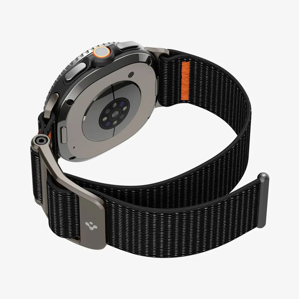 Spigen Galaxy Watch 40mm 44mm 46mm DuraPro Flex Wristband (Black) - Image 6