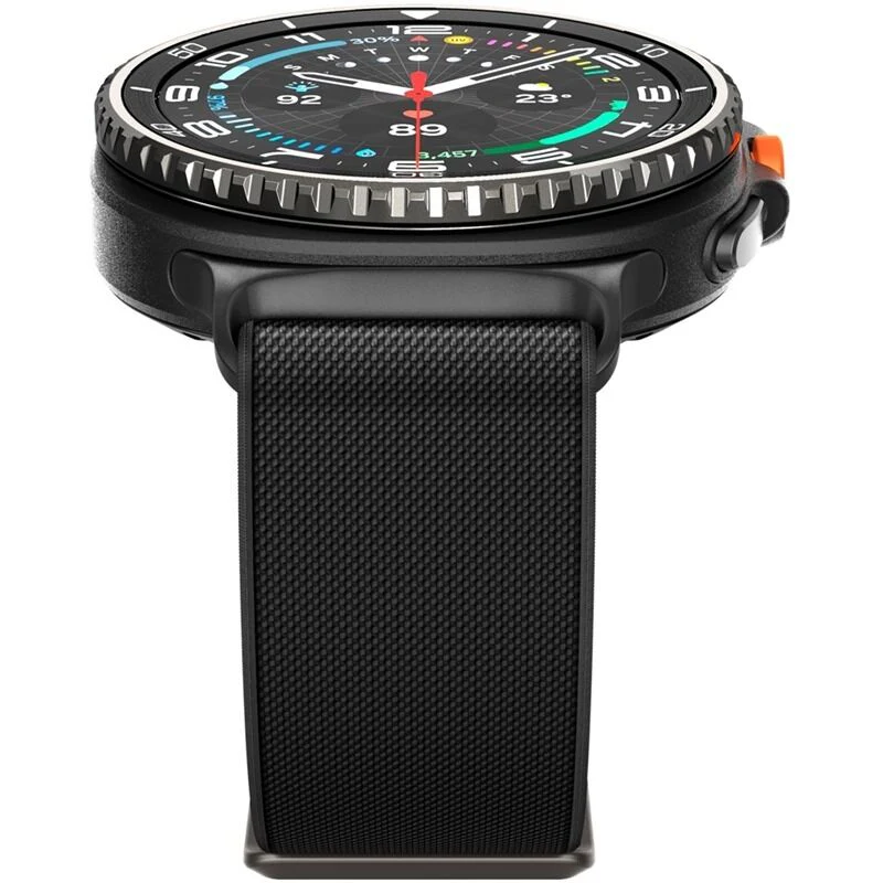 Spigen Galaxy Watch 40mm 44mm 46mm Lite Fit Wristband (Black) - Image 3