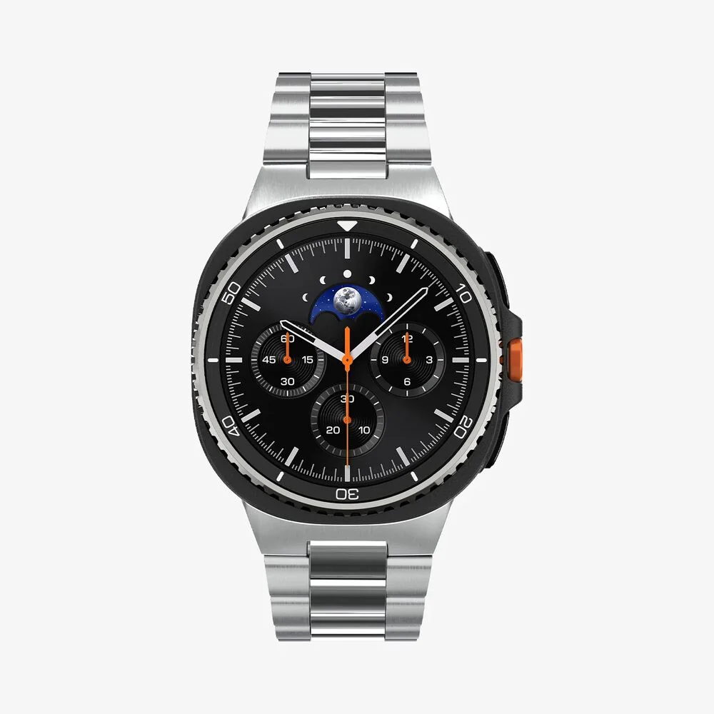 Spigen Galaxy Watch 40mm 44mm 46mm Modern Fit 316L Wristband (Silver) - Image 2