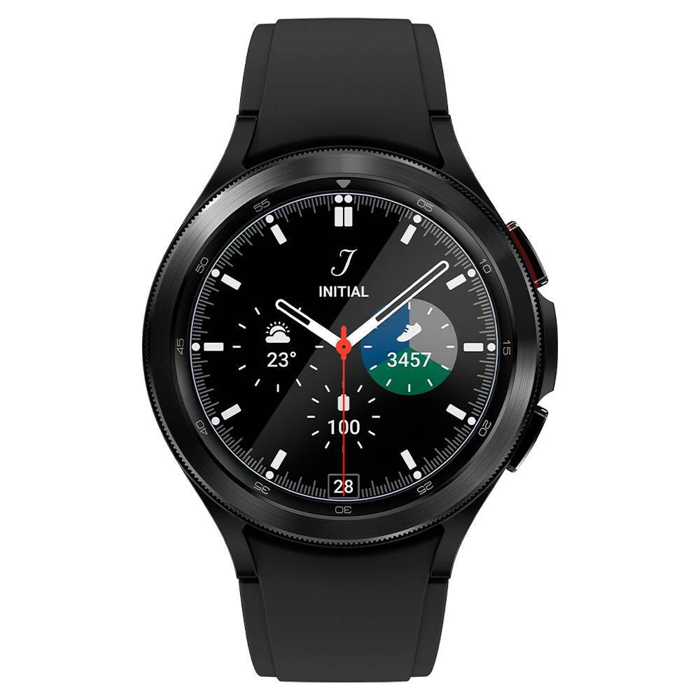 Spigen Galaxy Watch 42mm GLAS.tR Slim HD Glass Screen Protector (Clear) - Image 2
