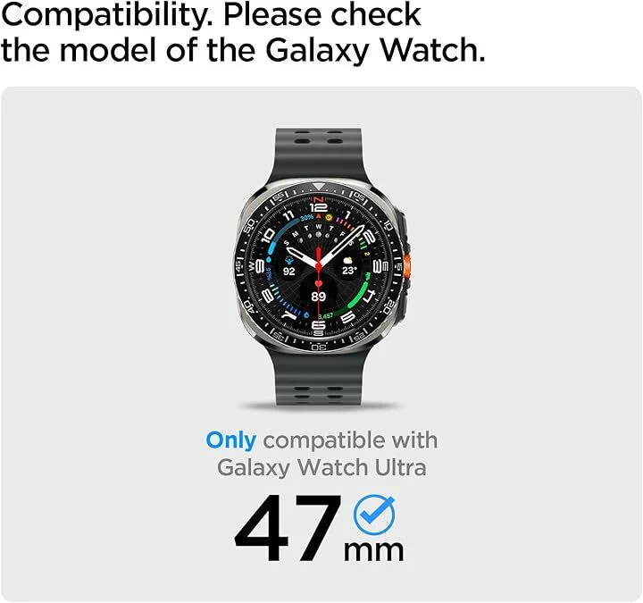 Spigen Galaxy Watch 47mm Lite Fit Wristband (Black) - Image 2