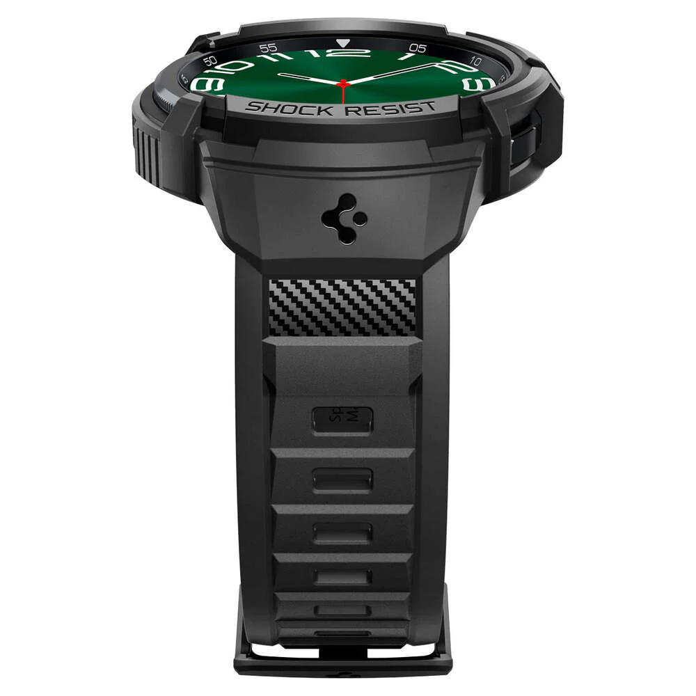 Spigen Galaxy Watch 6 Classic 47mm Rugged Armor Pro Case (Black) - Image 6