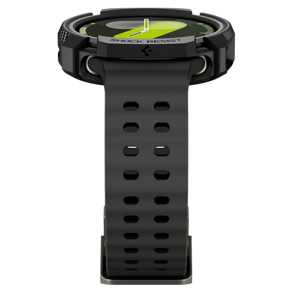 Spigen Galaxy Watch 8 40mm Rugged Armor Case (Black) - Image 6