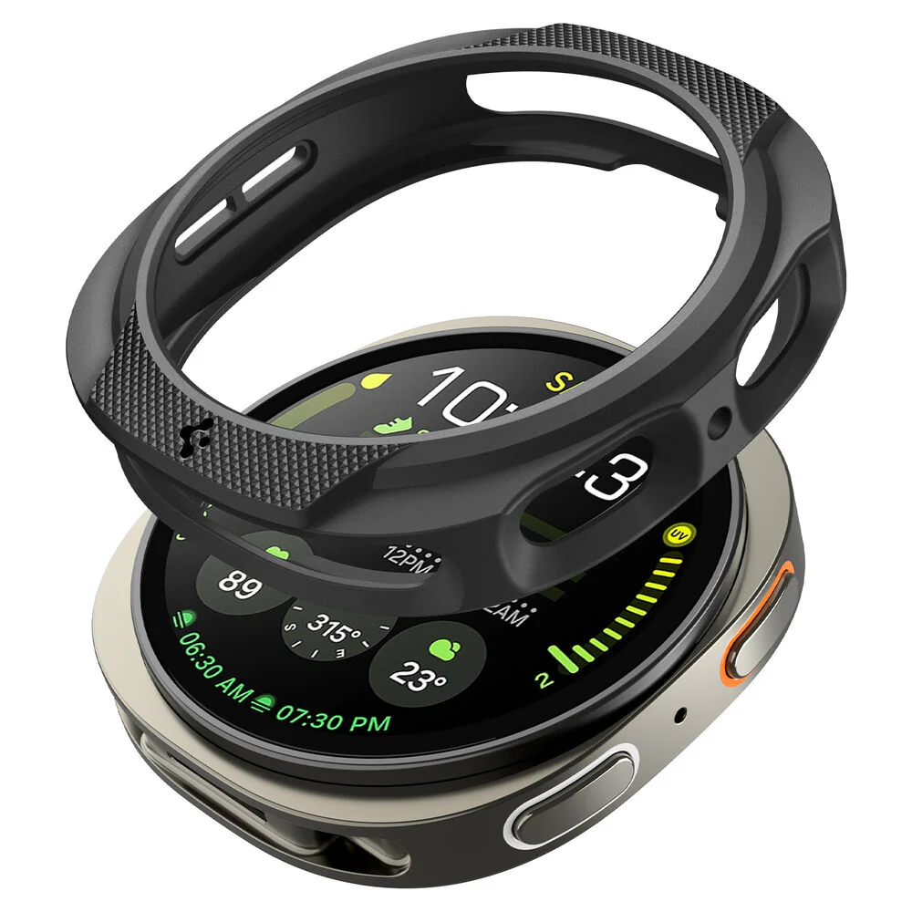 Spigen Galaxy Watch 8 44mm Liquid Air Case (Black) - Image 6