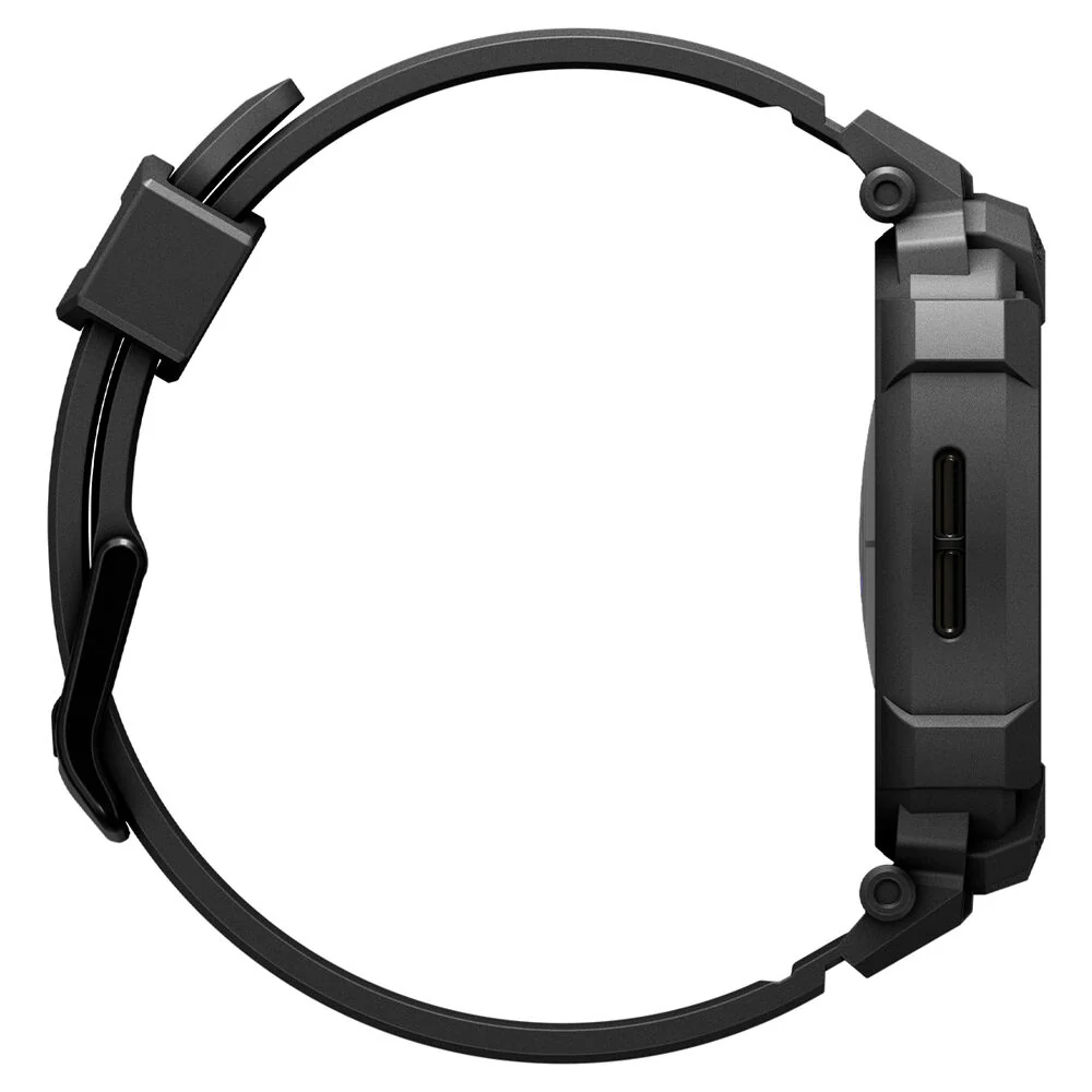 Spigen Galaxy Watch 8 44mm Rugged Armor Pro Case (Black) - Image 5