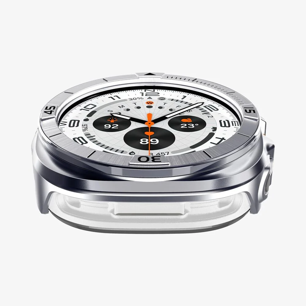 Spigen Galaxy Watch Ultra 47mm Bezel Tune Pro Case (Silver) - Image 2