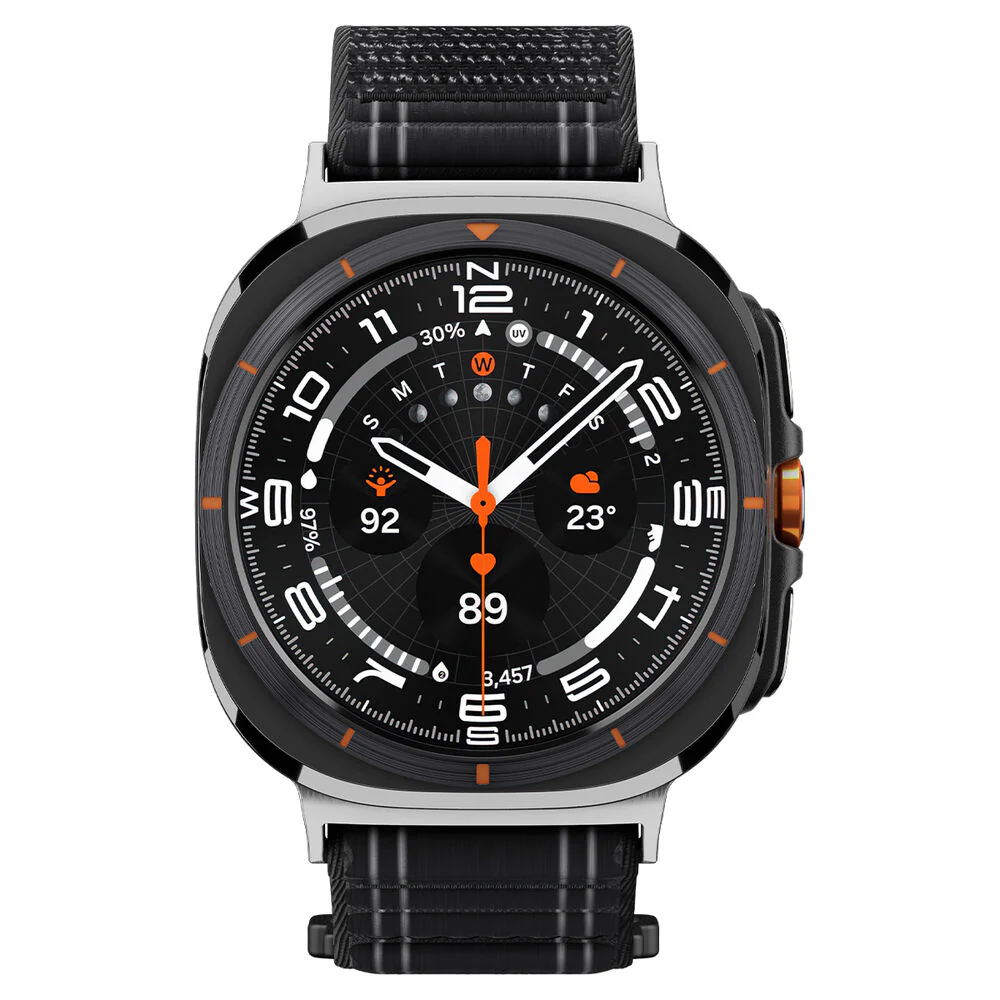 Spigen Galaxy Watch Ultra 47mm WBF0 Wristband (Black) - Image 3