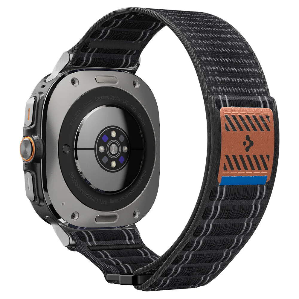 Spigen Galaxy Watch Ultra 47mm WBF0 Wristband (Black) - Image 5