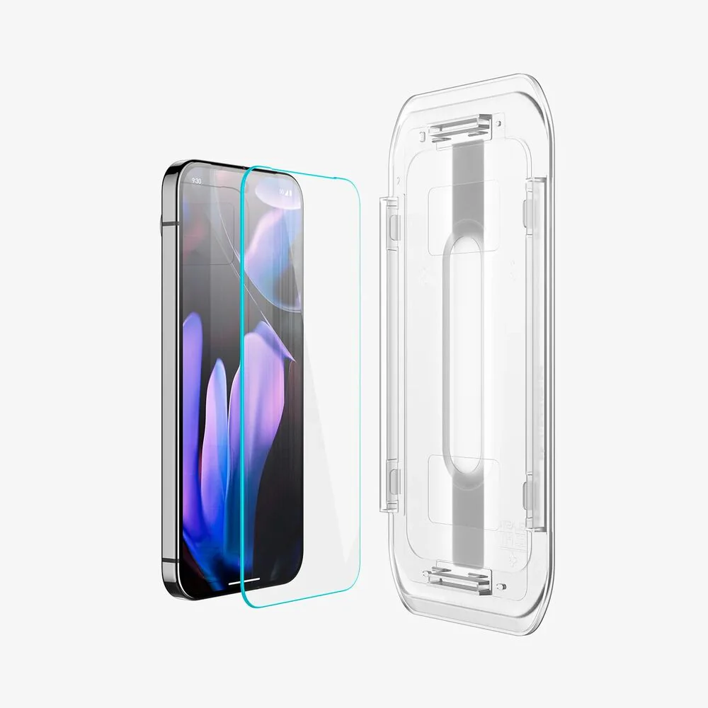 Spigen Google Pixel 10 EZ Fit GLAS.tR Slim 2PCS Glass Screen Protector - Clear - Image 4