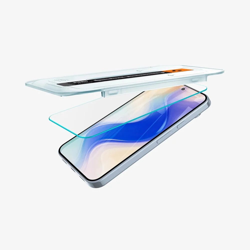 Spigen Google Pixel 10 Pro XL EZ Fit GLAS.tR Slim 2PCS Glass Screen Protector - Clear - Image 5