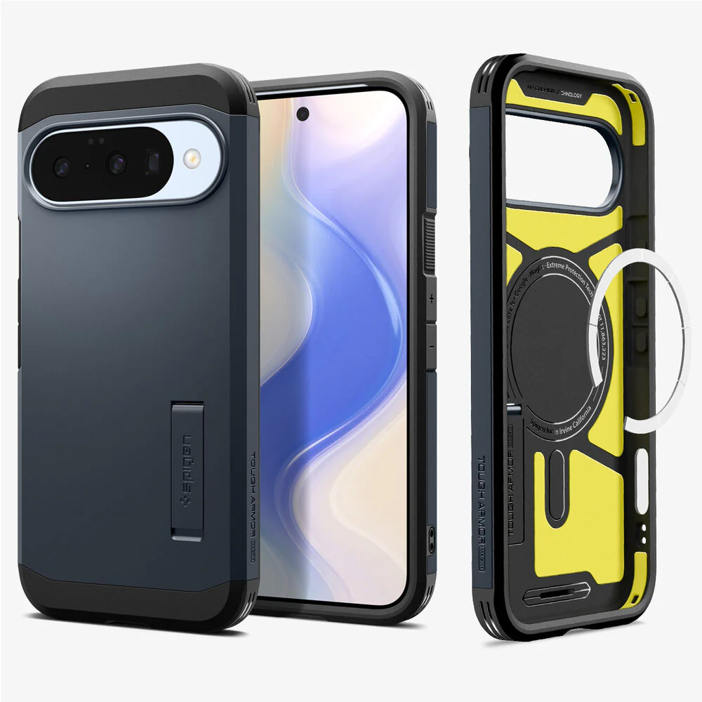 Spigen Google Pixel 10 Tough Armor (MagFit) Case - Metal Slate - Image 2