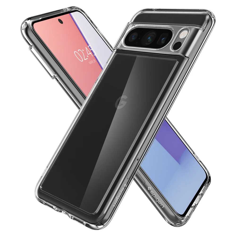 Spigen Google Pixel 8 Pro Ultra Hybrid Case - Clear - Image 5