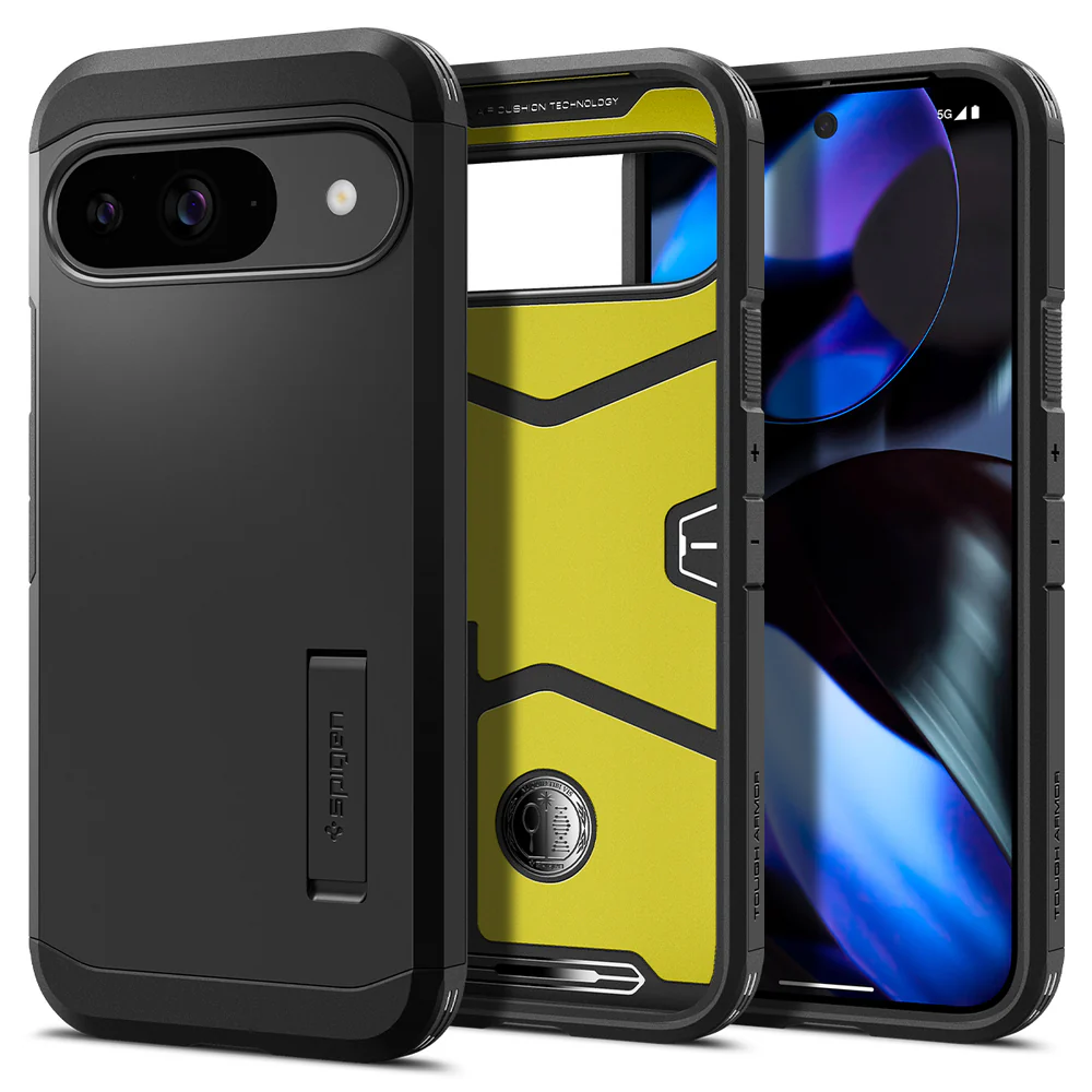 Spigen Google Pixel 9 Tough Armor Case (Black) - Image 3