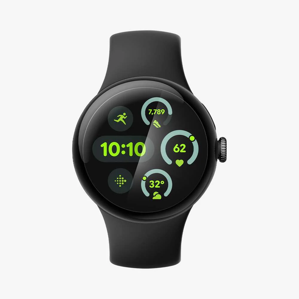 Spigen Google Pixel Watch 3 45mm Elite Shield EZ Fit 2PCS Screen Protector - Clear - Image 2