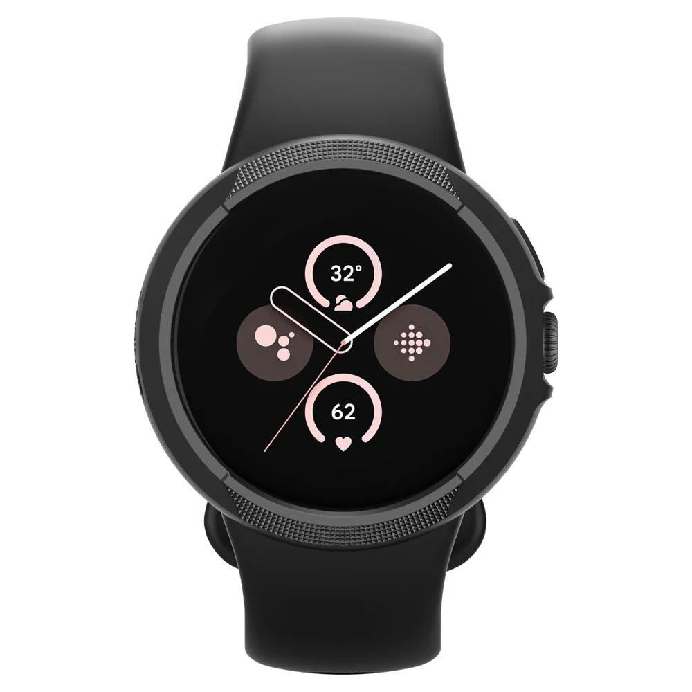 Spigen Google Pixel Watch 3 45mm Liquid Air Case - Black - Image 6
