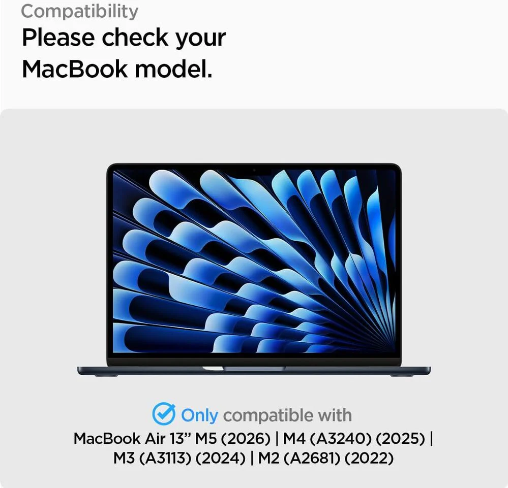 Spigen MacBook Air 13" GLAS.tR Slim Glass Screen Protector 1PC (Clear) - Image 2