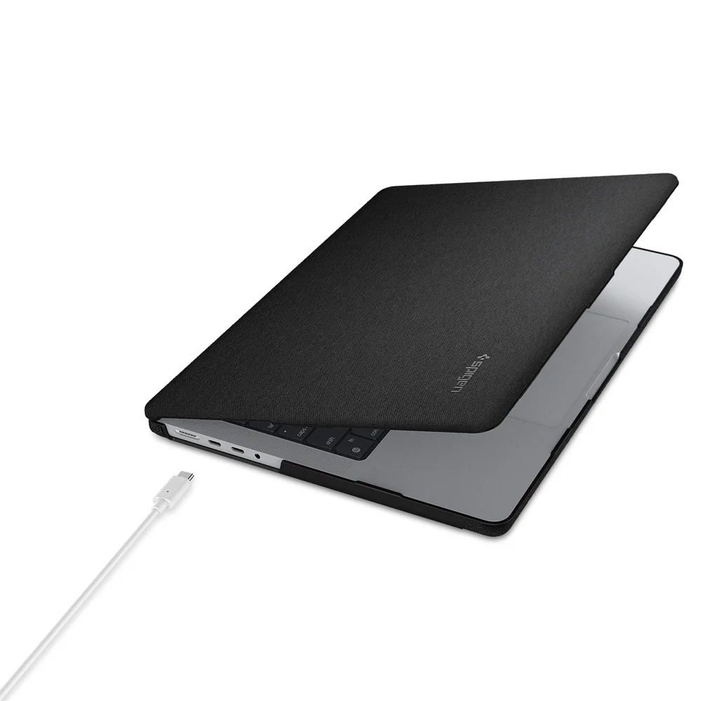 Spigen MacBook Pro 16" Urban Fit Case (Black) - Image 6