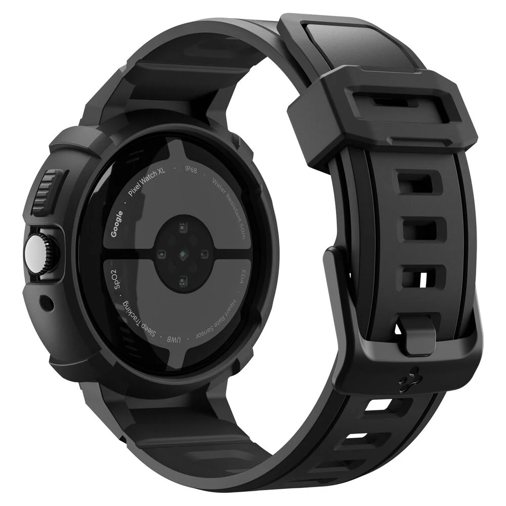 Spigen Pixel Watch 4 41mm Rugged Armor Pro Case (Black) - Image 4