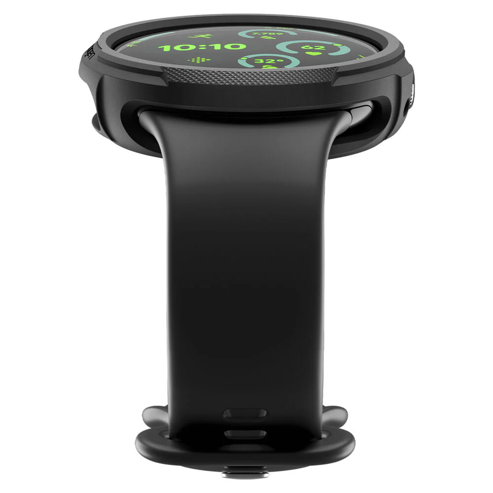 Spigen Pixel Watch 4 45mm Liquid Air Case (Black) - Image 6